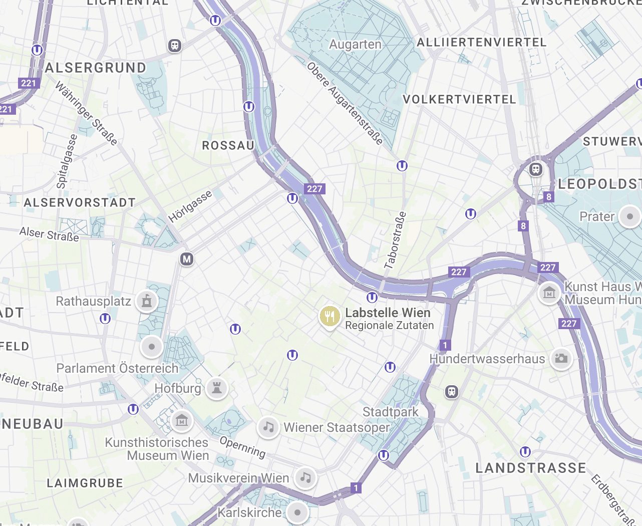 Karte: Labstelle Wien